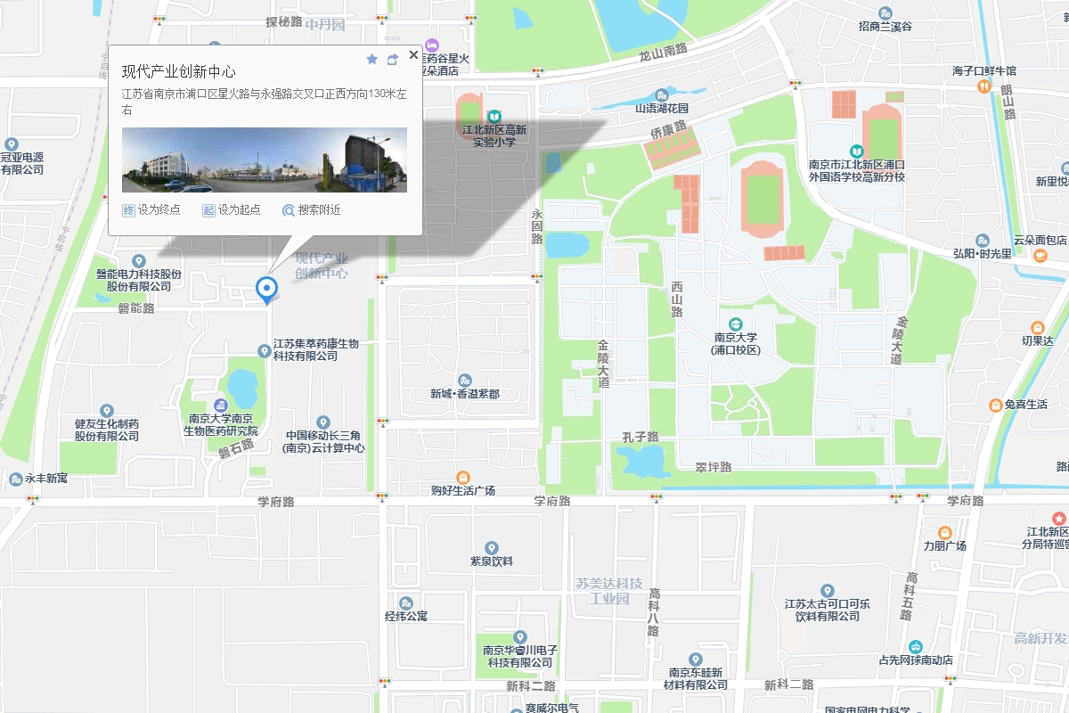 联系我们地图